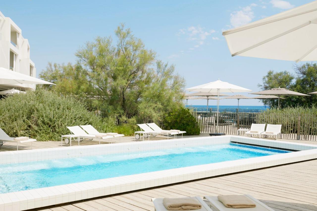 Hotel Plage Palace & Spa Palavas-les-Flots Eksteriør billede The pool at the Hotel