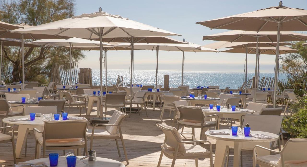 Hotel Plage Palace & Spa Palavas-les-Flots Eksteriør billede Restaurant